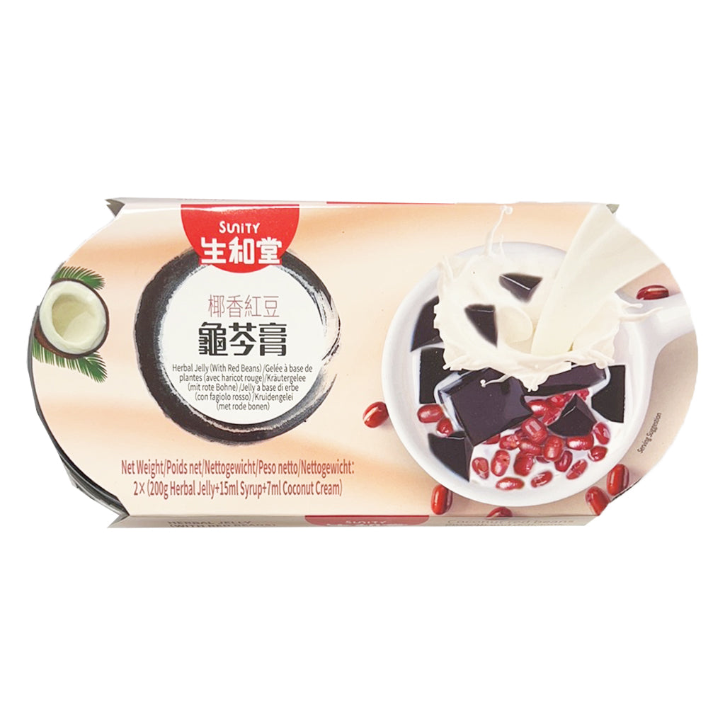 Sunity Red Bean and Coconut Herbal Jelly 222g*2