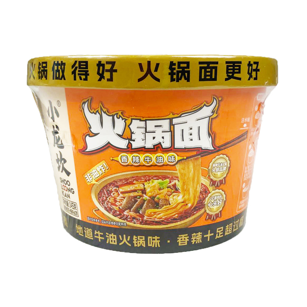 小龙坎 火锅面 香辣牛油味 – 145克