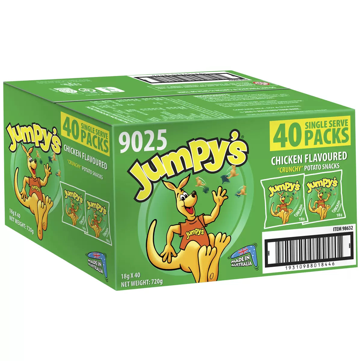 Jumpy's Chicken Potato Snacks (18 g x 40 pk)