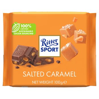 Ritter Sport 海盐焦糖巧克力 – 100克
