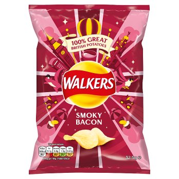 Walkers Smoky Bacon Crisps 32.5g