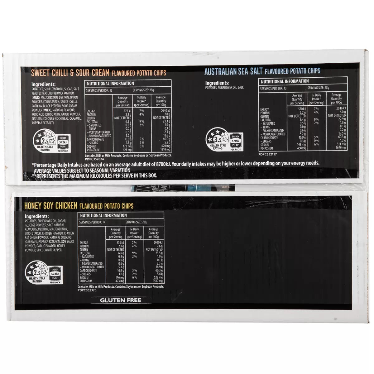 Red Rock Deli Potato Chips Variety Pack (28 g x 40 pk)