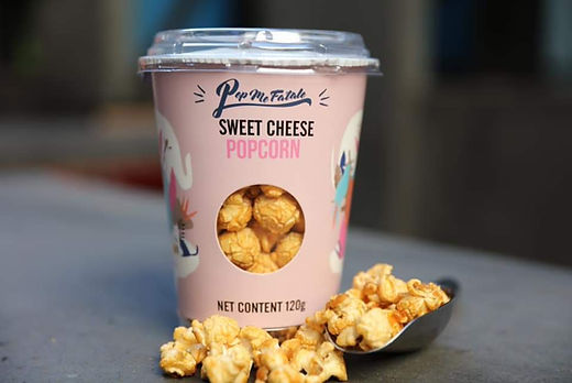 Pop Me Fatale Sweet And Savory Cheese Popcorn 120g