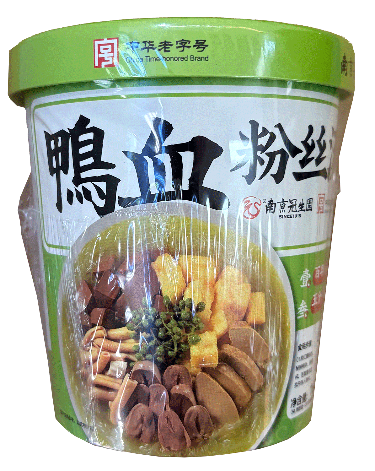 南京冠生园 鸭血粉丝汤 藤椒风味 – 166克