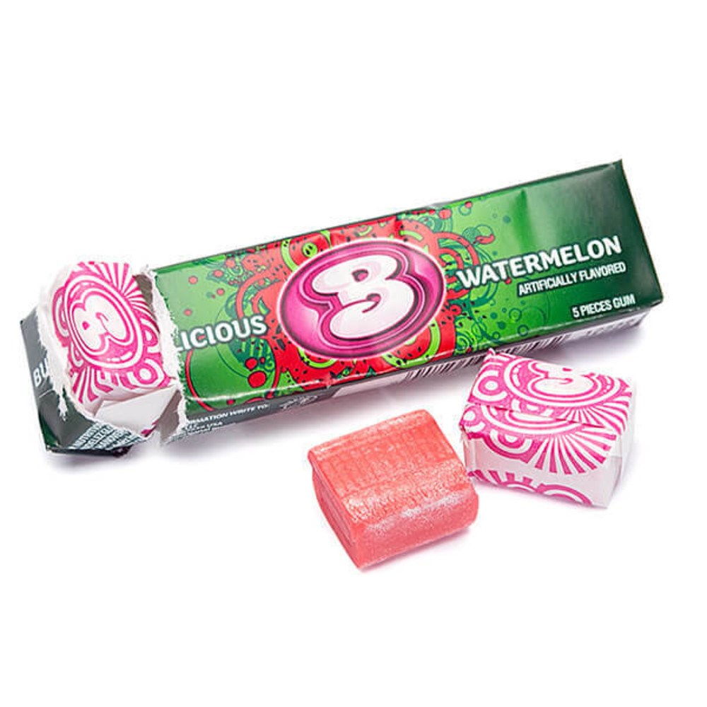 Bubblicious Gum Watermelon 40g -5 Pieces
