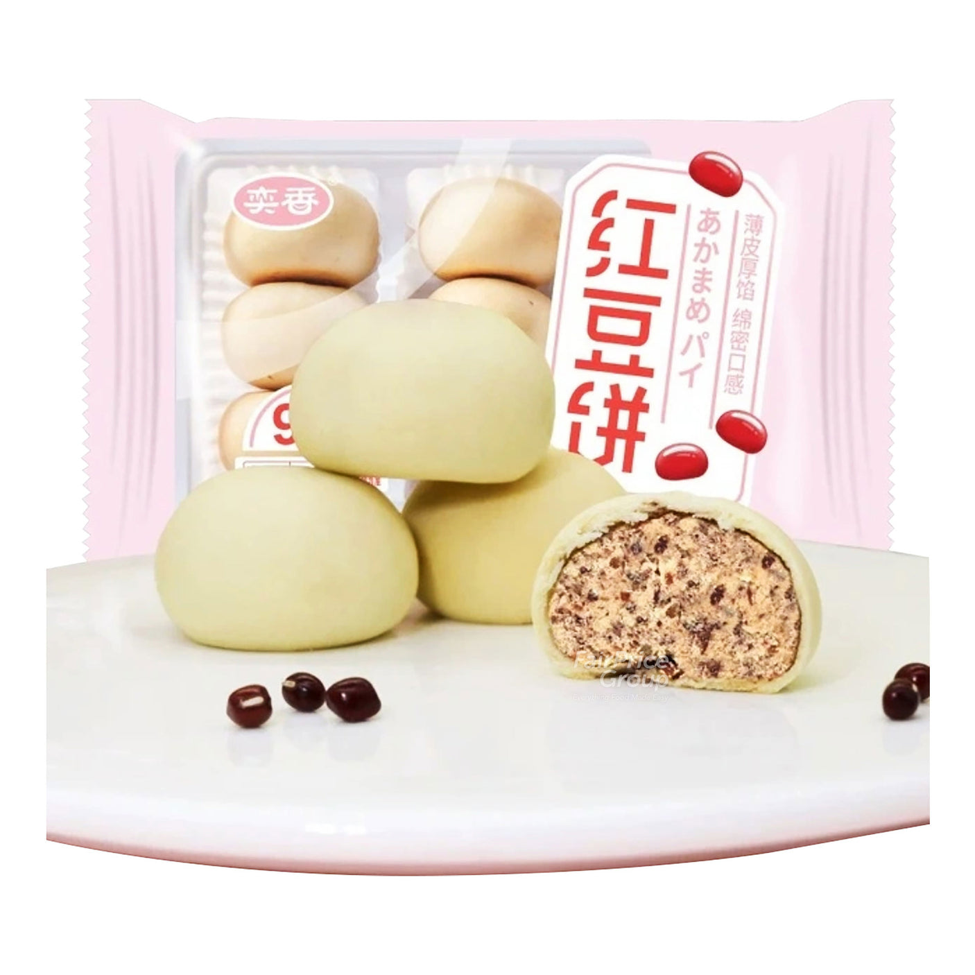 奕香 经典红豆饼 168克(9枚装)