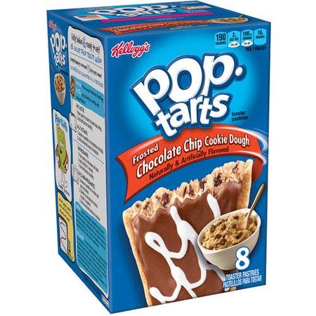 Pop-Tarts Chocolate Chip Cookie Dough 8 Pcs 383G