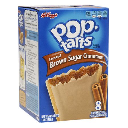 Pop-Tarts Frosted Brown Sugar Cinnamon 8 Pcs 383G