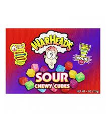 Warheads Chewy Cubes Theater Box 113g