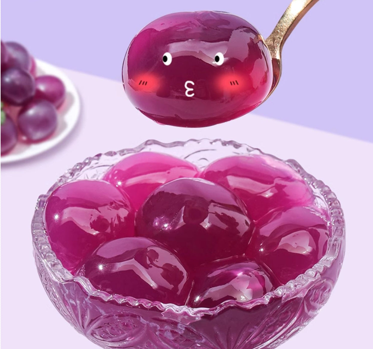 DILIDILI Kyoho Grape Popsicle Jelly – 280g