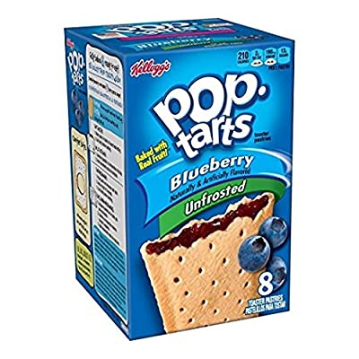 Pop-Tarts Unfrosted Blueberry 8 Pcs 383G