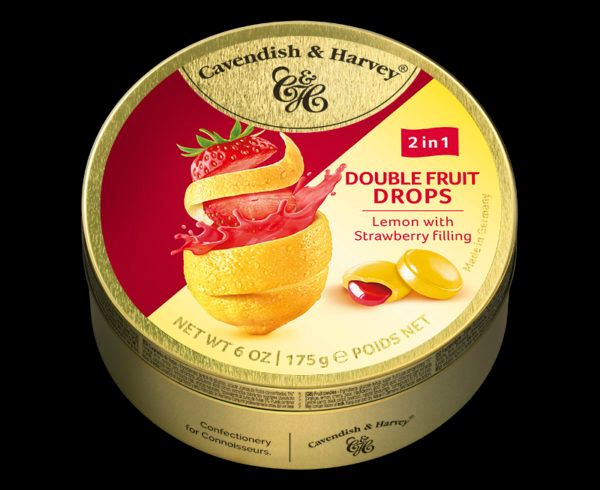 卡文迪什和哈维 柠檬夹心草莓糖果 175g