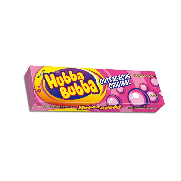 Wrigley’s Hubba Bubba原味泡泡糖– 35克
