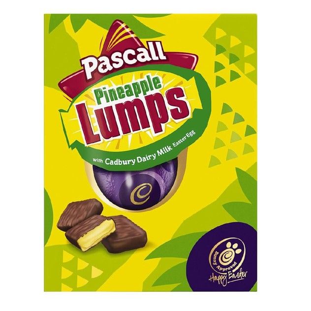 Cadbury Pascall 菠萝软糖巧克力盒装 130克
