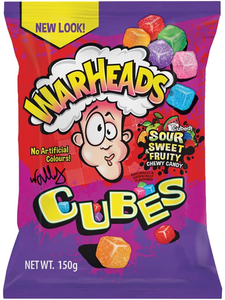 Warheads 酸味软糖方块 150g