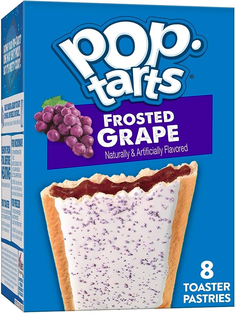 Pop-Tarts 葡萄味糖霜烤面包 – 383G