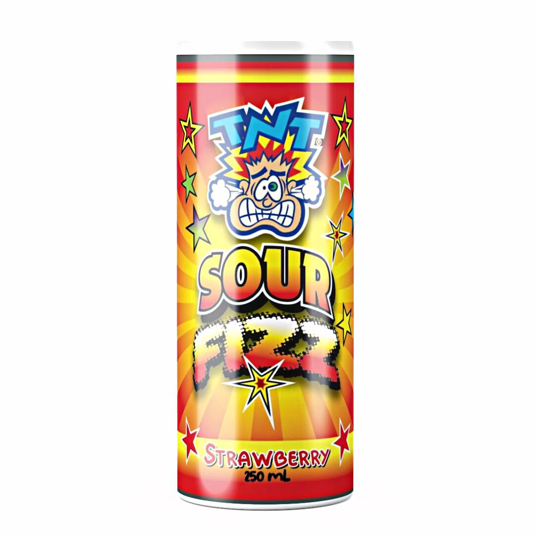 TNT 酸泡草莓味饮料 – 250毫升