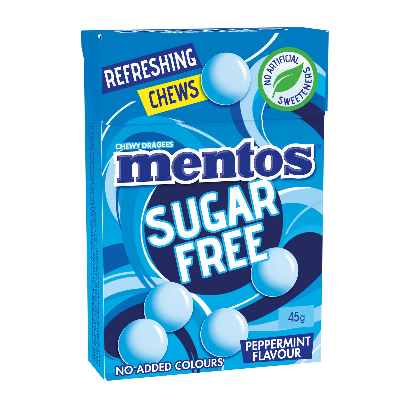 Mentos Sugar Free Chews Peppermint 45g