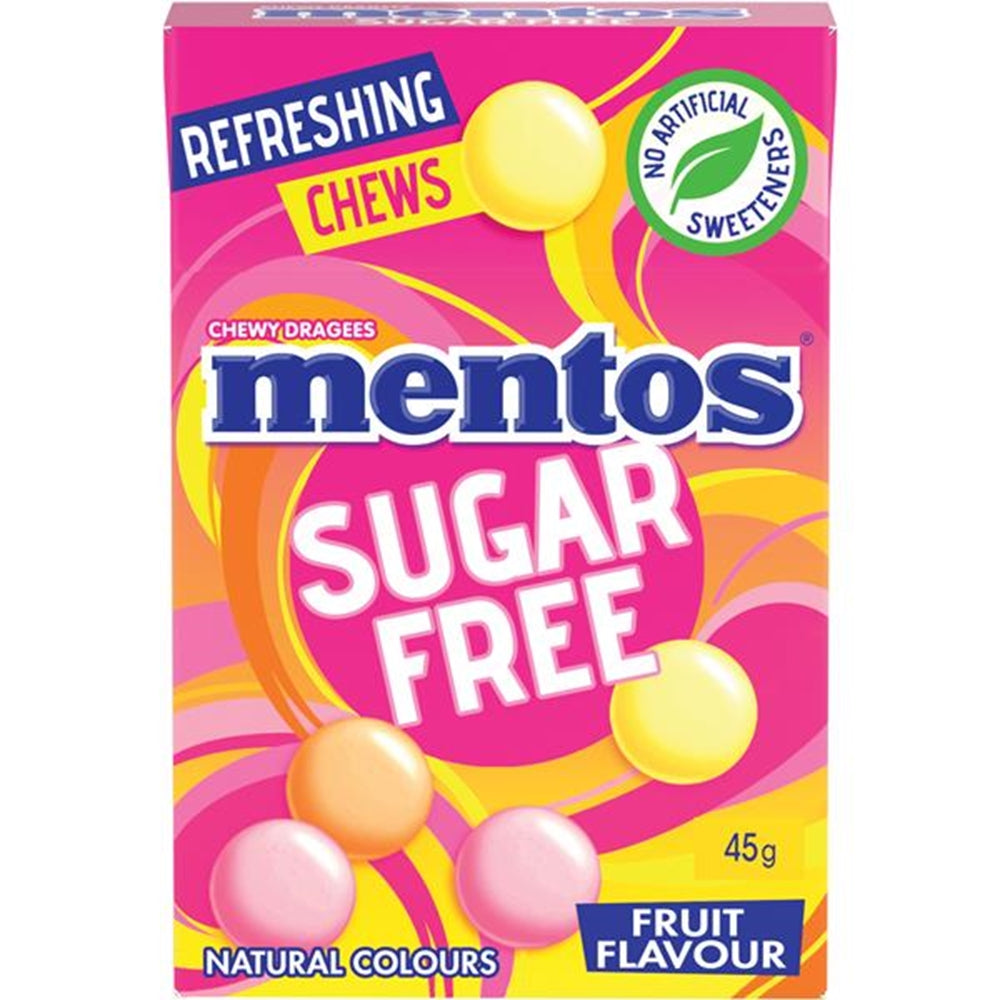 Mentos Sugar-Free Chews Fruit – 45g