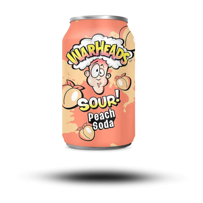 Warheads 酸味桃子汽水 355ml
