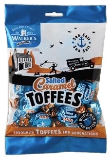 Walker's Nonsuch Salted Caramel Toffees Bag 150g