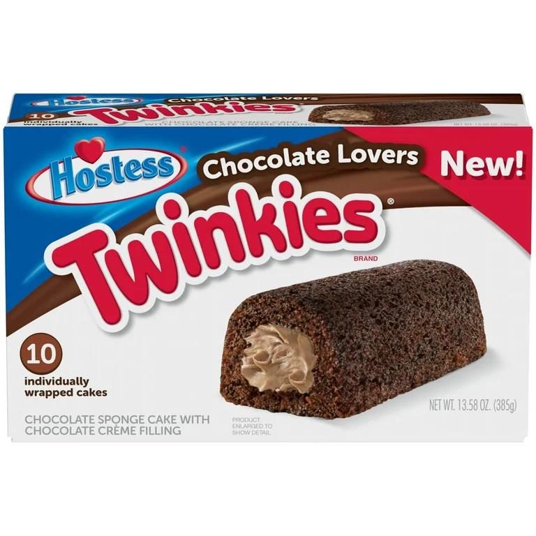 Hostess 巧克力爱好者奶油金字塔蛋糕 – 385克(10个装)