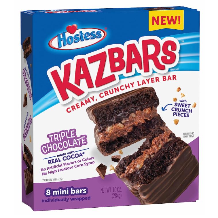 Hostess Tropical Chocolate Kazbar 8PK 283G