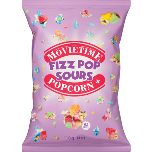 Movie Time 酸味泡泡爆米花 – 110克