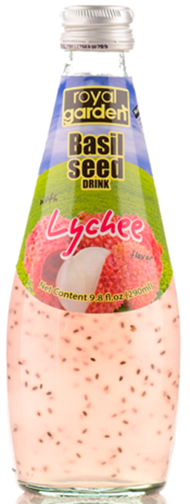 罗勒籽荔枝饮料 – 290毫升