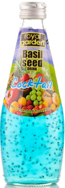 罗勒籽鸡尾酒味饮料 – 290毫升