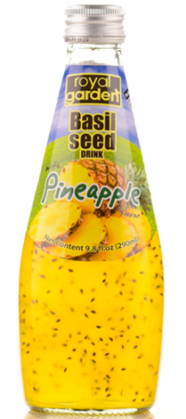 罗勒籽菠萝味饮料 – 290毫升