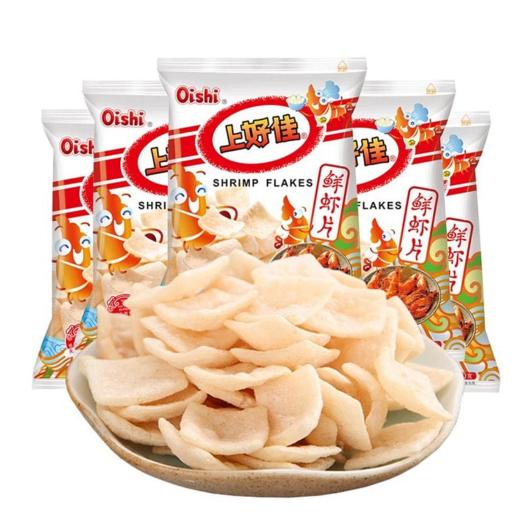 Oishi Fresh Shrimp Chips – 80g