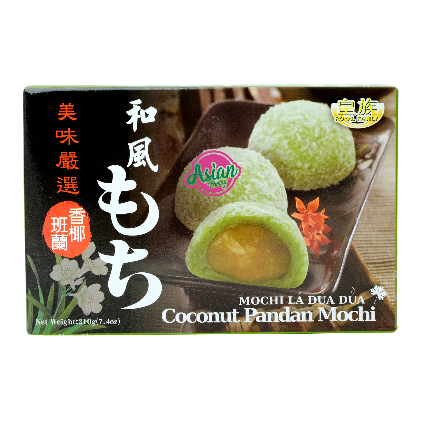 Royal Family Coconut Pandan Mochi 210g