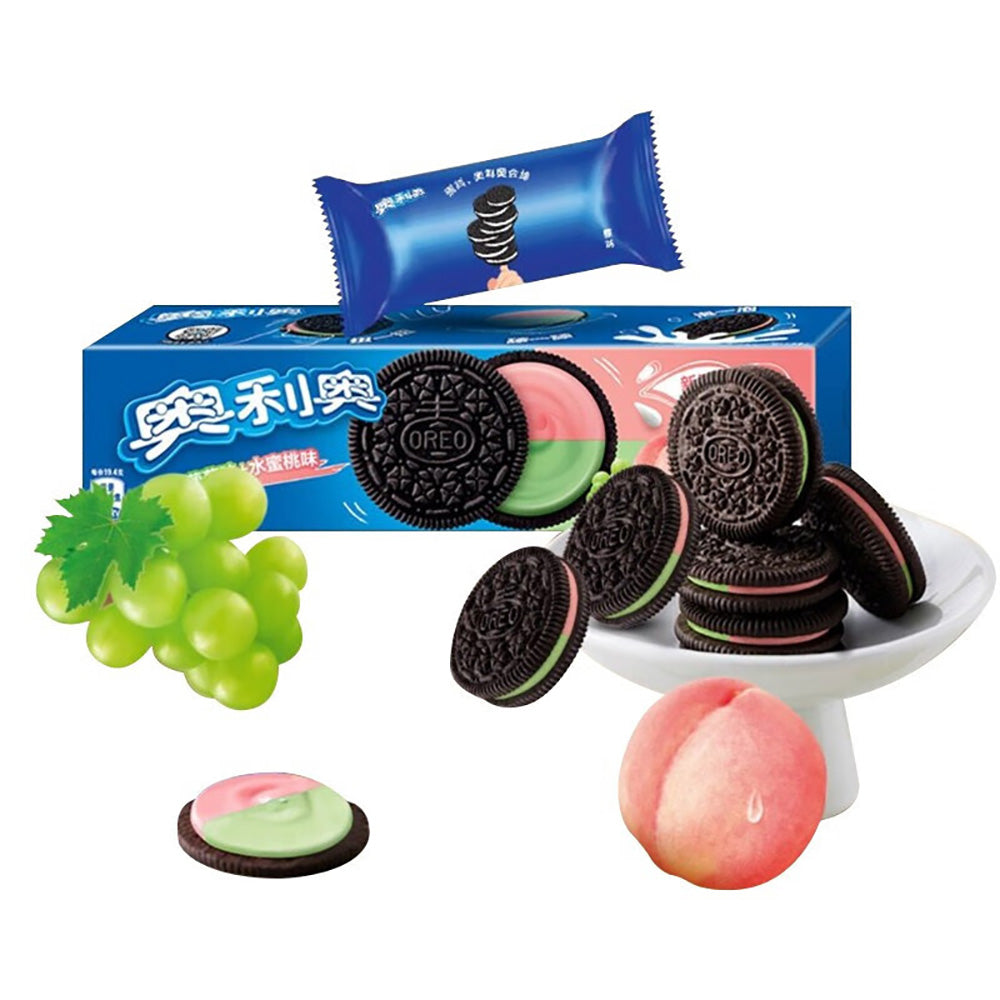 Oreo Crystal Grape & Peach Flavor – 97g