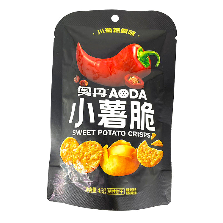AODA Mini Crispy Potato Chips Spicy Overload Flavor – 45g
