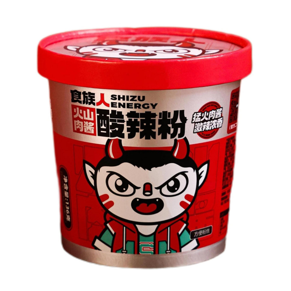 Shizuren Volcano Spicy Meat Sauce Sour Vermicelli – 133g