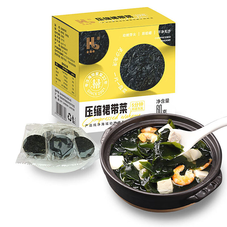 Jinhailin Compressed Seaweed Salad – 60g