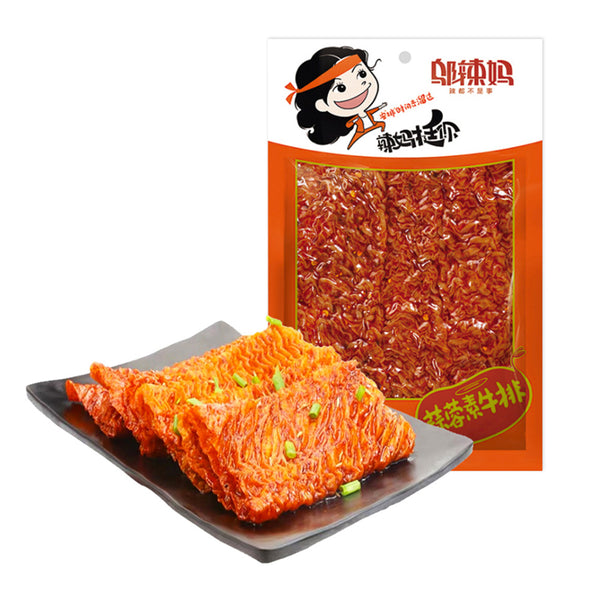 邬辣妈 蒜蓉素牛排 100g