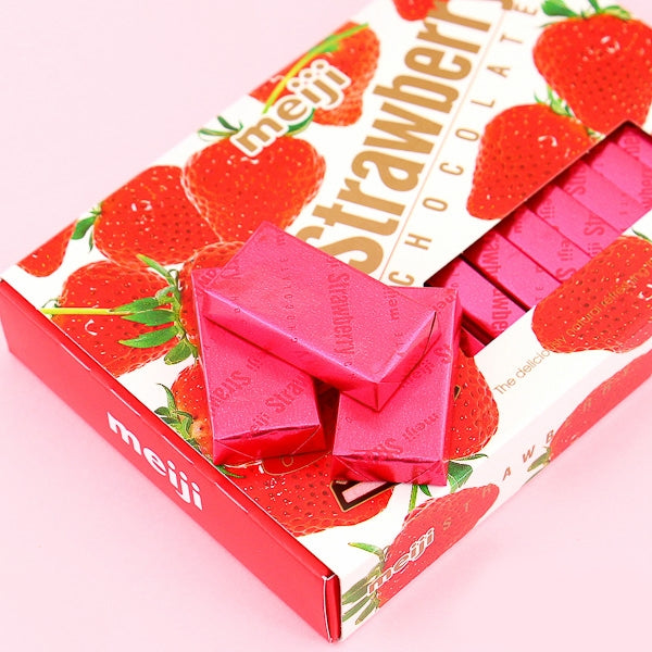 Meiji Strawberry Chocolate Box – 120g