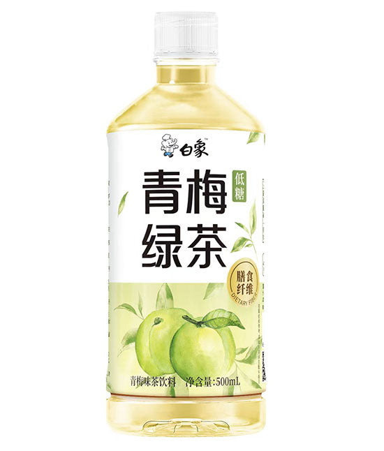 Bai Xiang Plum Green Tea Low Sugar 500ml