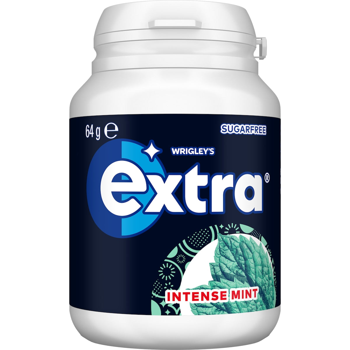 Extra Intense Mint Sugar Free Chewing Gum 64g