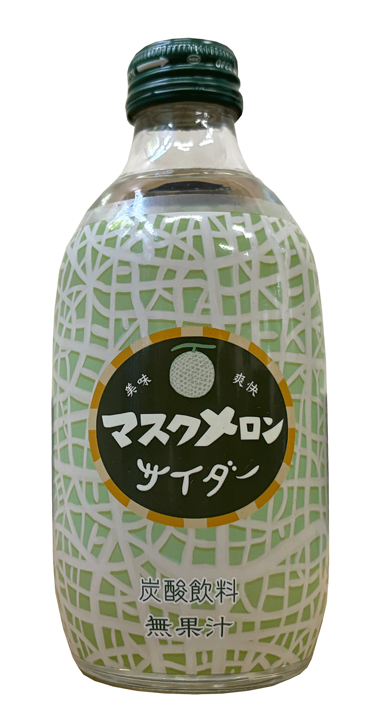 TOMOMASU 哈密瓜味碳酸饮料 – 300毫升