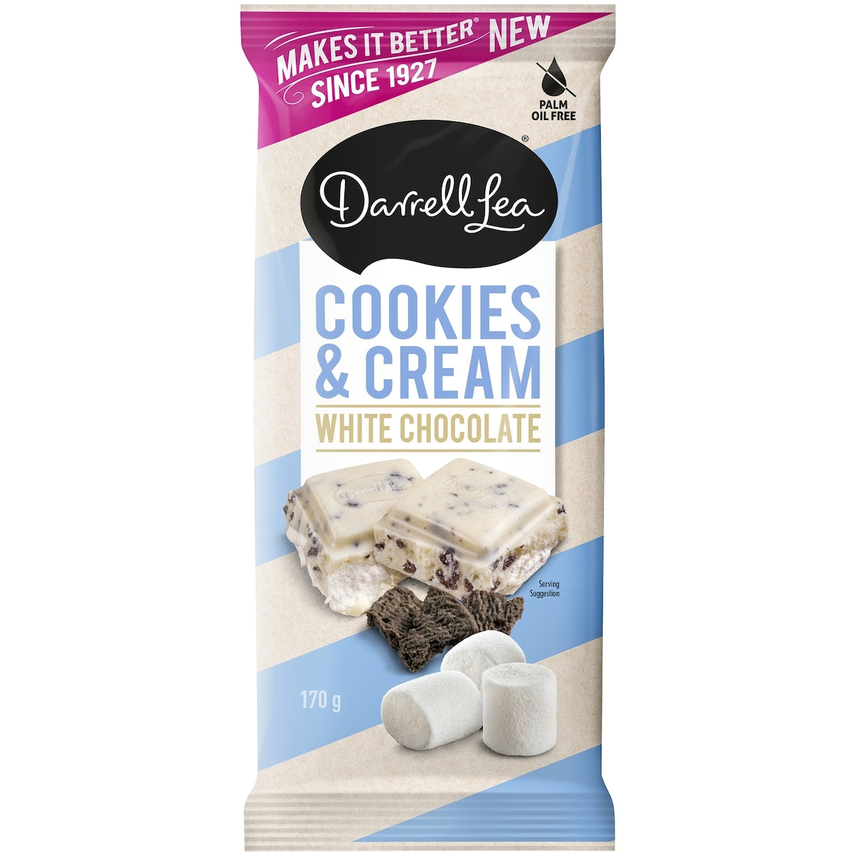 Darrell Lea COOKIES & CREAM 170g