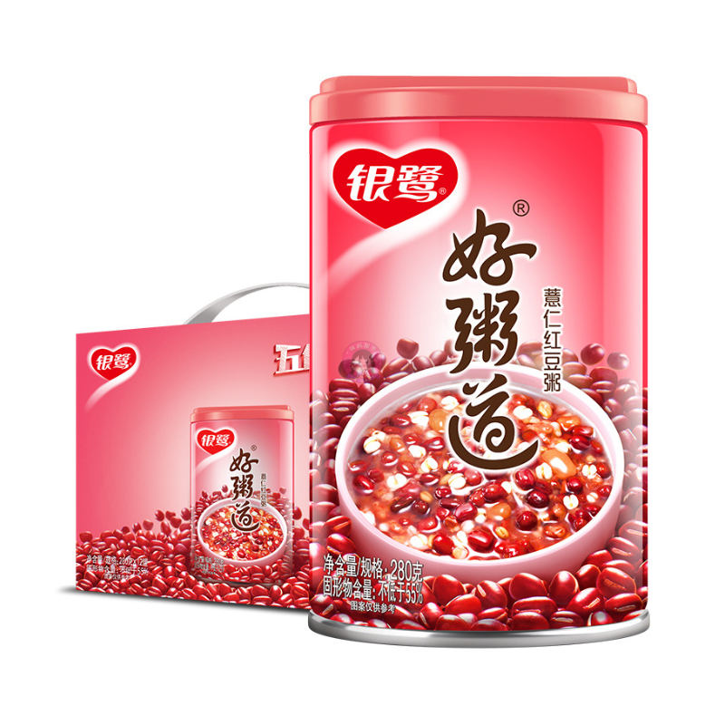 银鹭 好粥道 薏仁红豆粥 – 280克