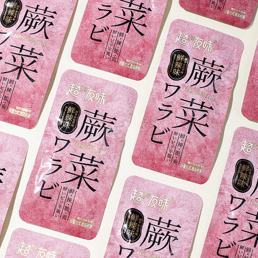 超友味蕨菜鲜辣味125克