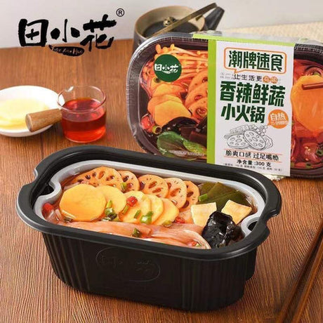 田小花 潮牌速食 香辣鲜蔬自热火锅 300g