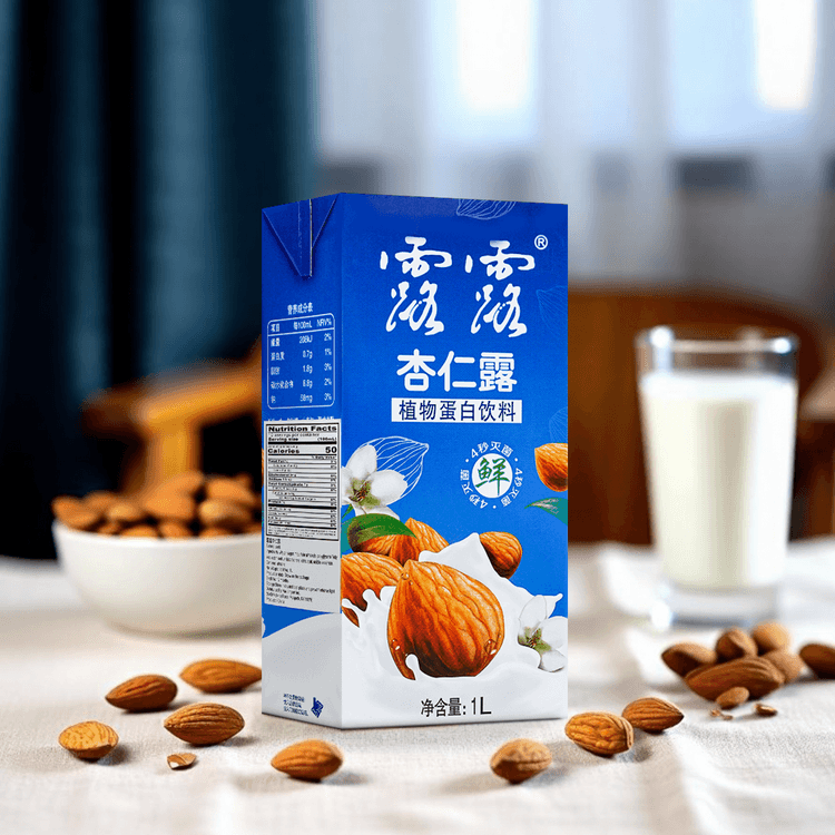 露露 杏仁露植物饮料 1升装