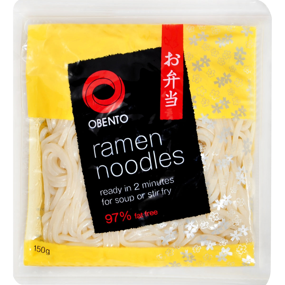 Obento Japanese Ramen Noodles For Soup Or Stir Fry 150g