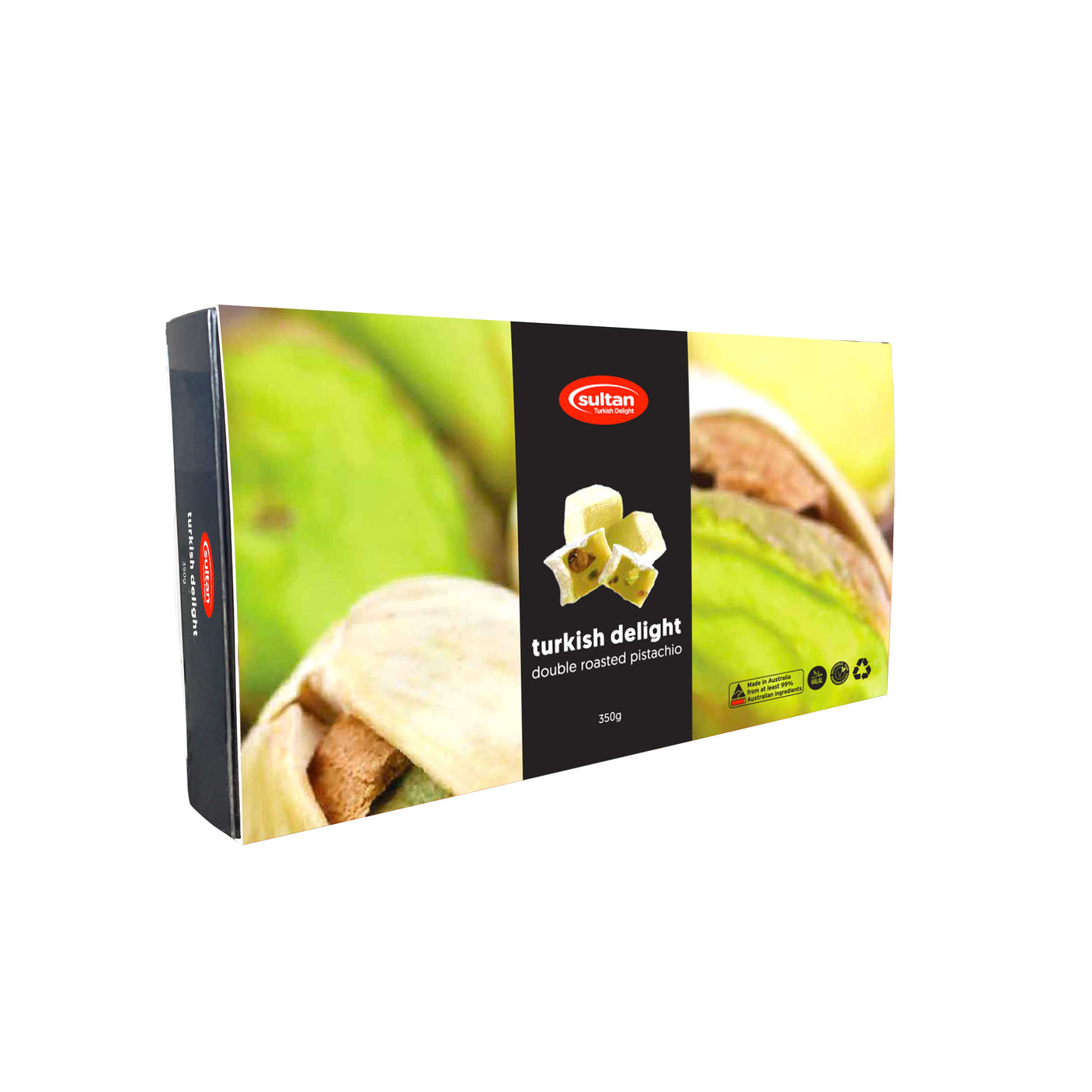 Sultan Turkish Delight Double Roasted Pistachio 350g