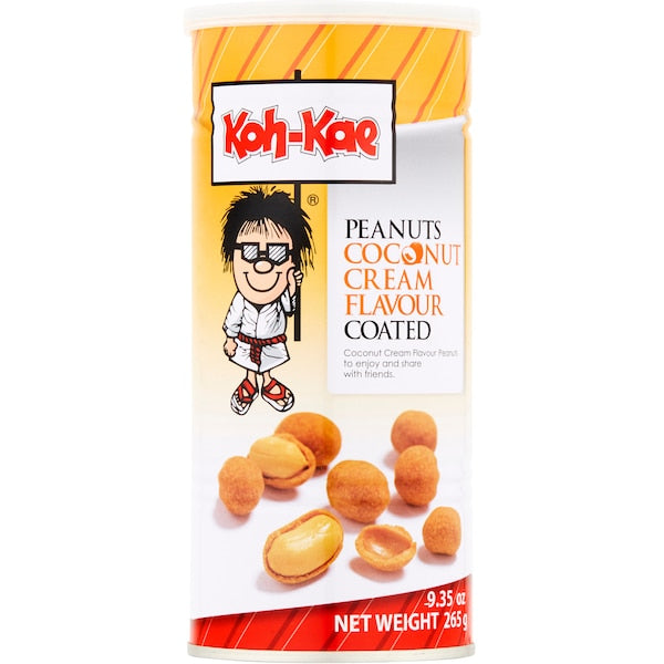 Koh Kae Snacks Peanuts Coconut Cream Flavour Coated 265g